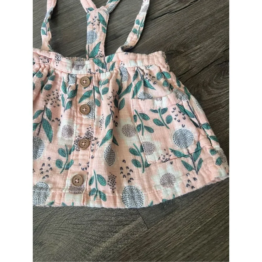 Wonder Nation Baby Girl Pinafore Dress size 18 months